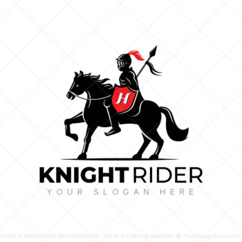 Knight On Horse Logo & Business Card