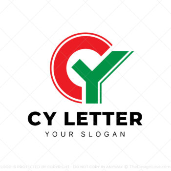 Letter CY Logo & Business Card