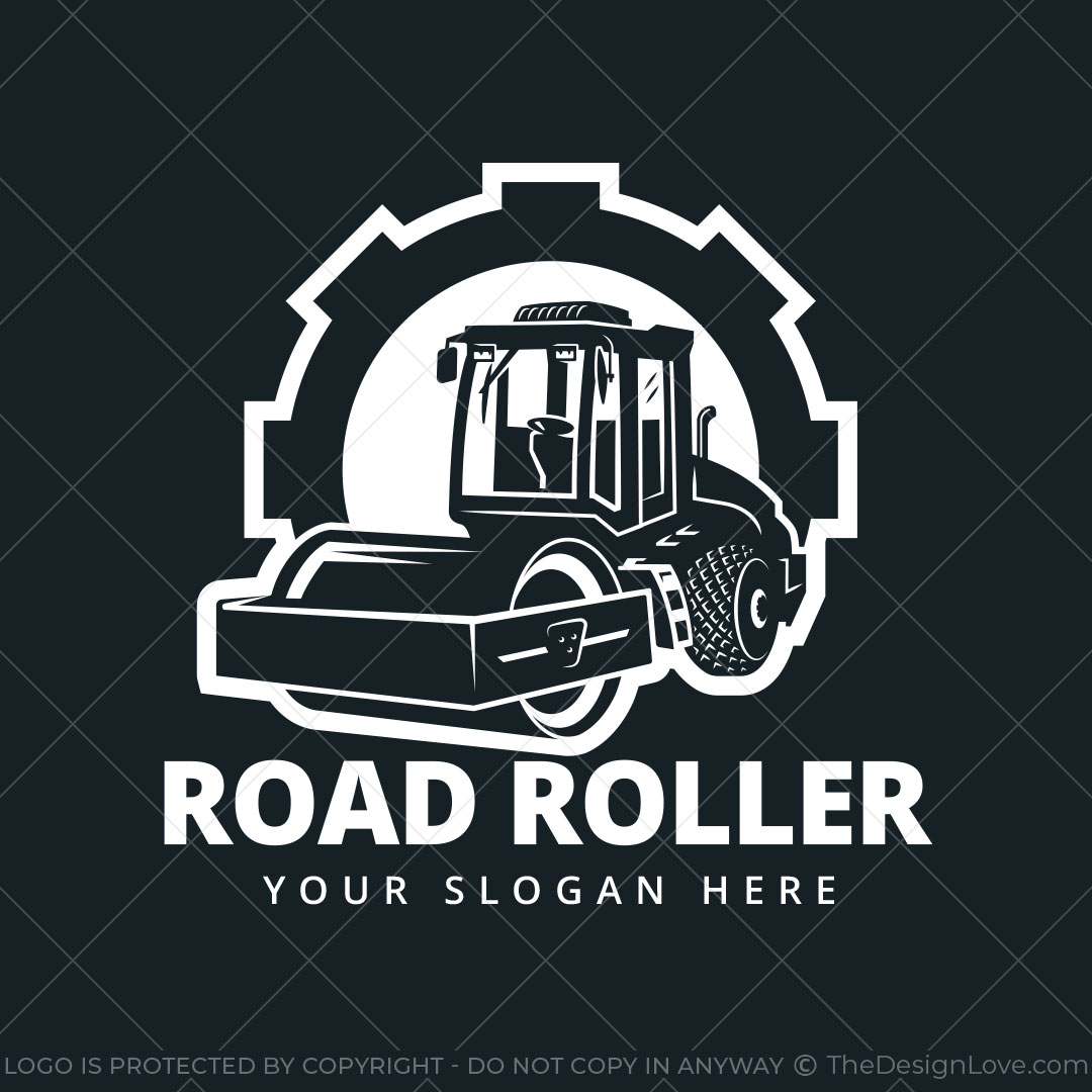 727-Road-Roller-Pre-Designed-Logo-1