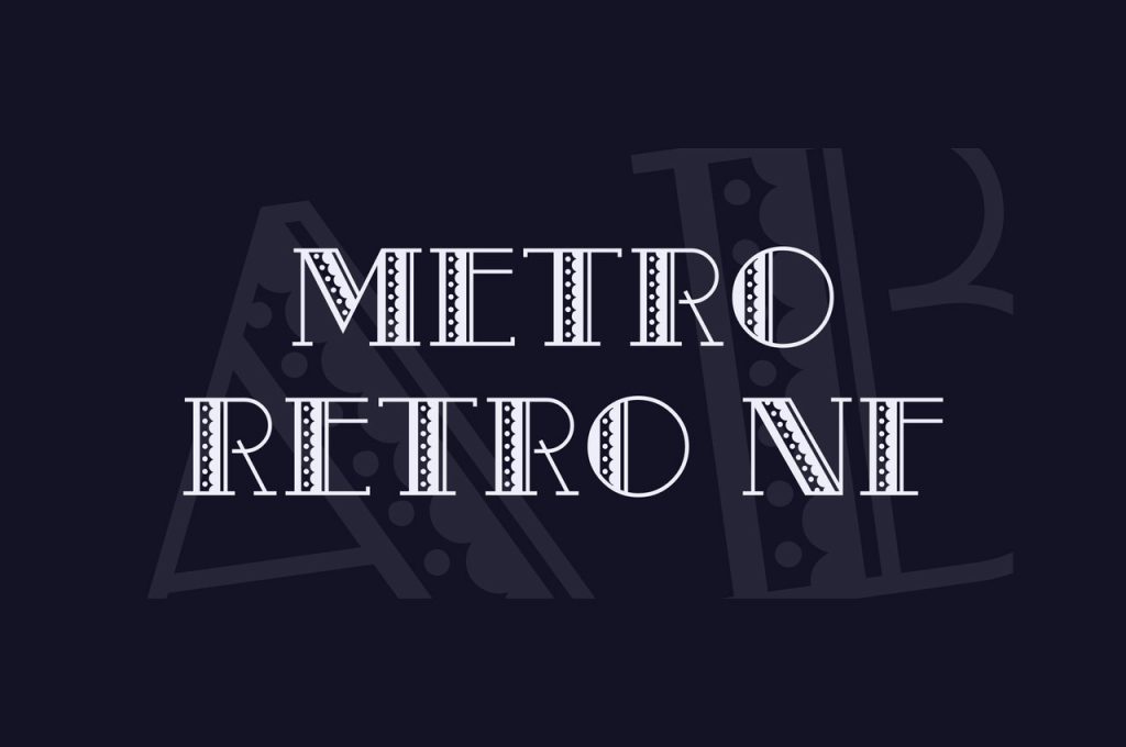 Free-Holiday-Fonts-With-Commercial-Metro-Retro-NF-Font