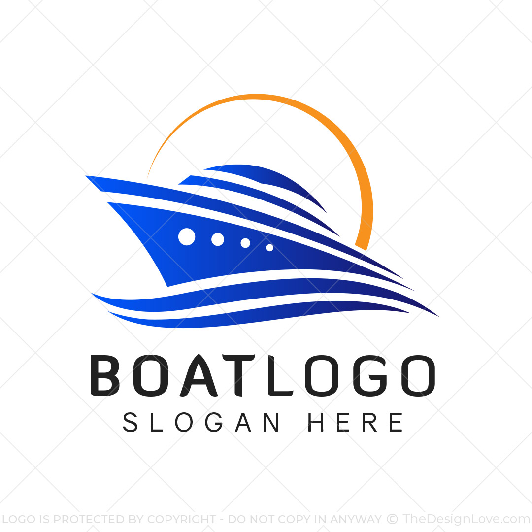 Boat logo Royalty Free Vector Image - VectorStock