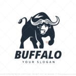 Charging-Buffalo-Logo-template