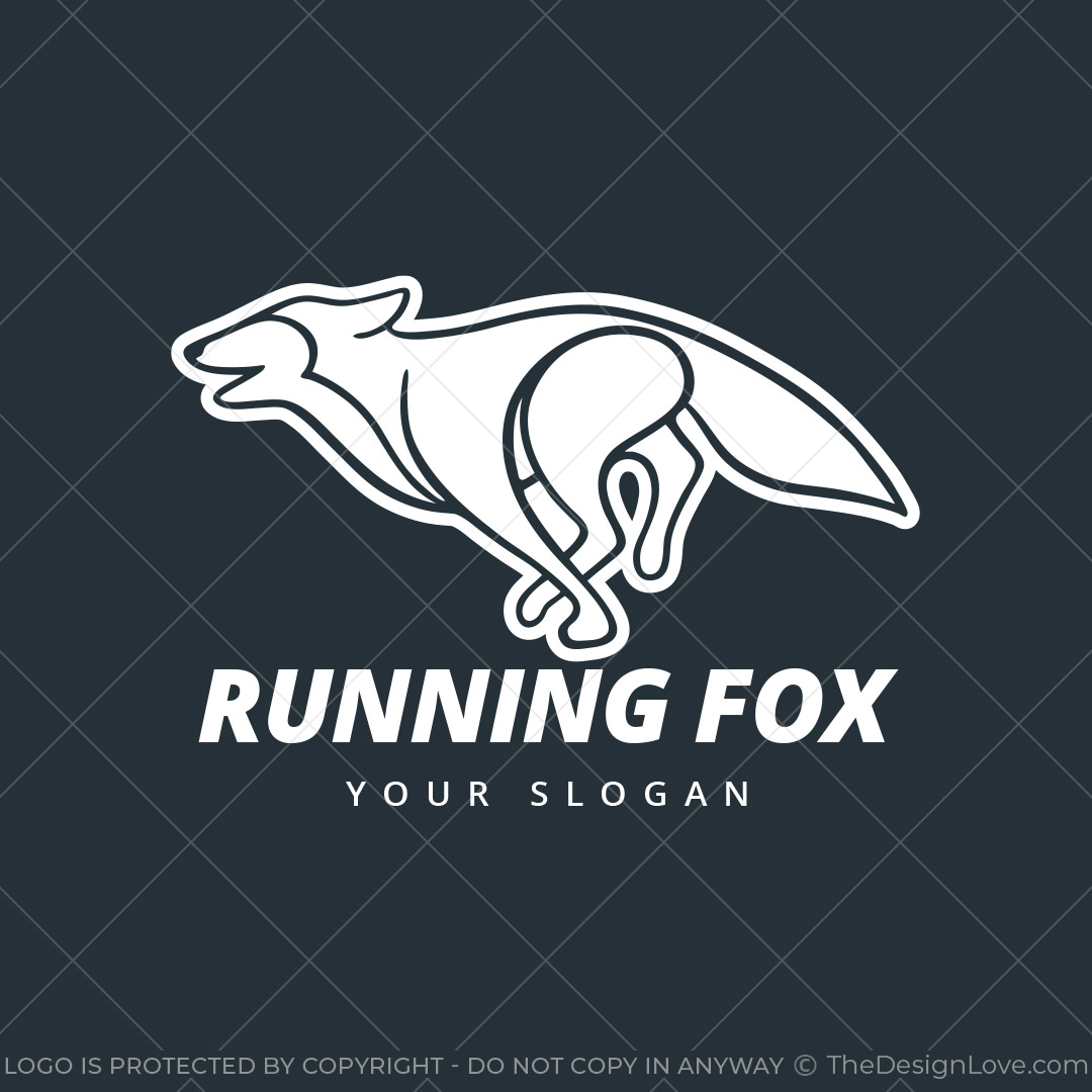 738-Running-Fox-Start-up-Logo