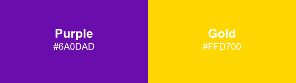 Color Combinations That Work With Purple and Gold-01