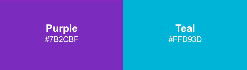 Color Combinations That Work With Purple and Teal-01