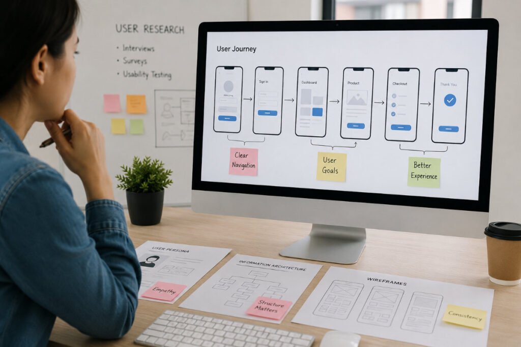 UX-UI Design Services Starting With User Research